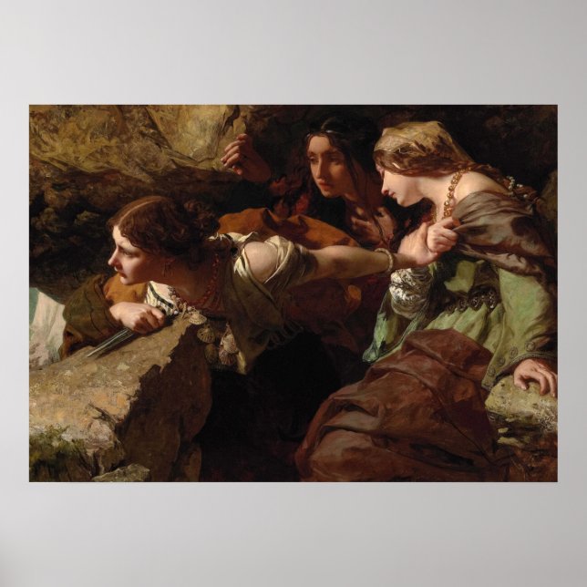 Courage, Anxiety and Despair, Watching the Battle Poster (Framsidan)