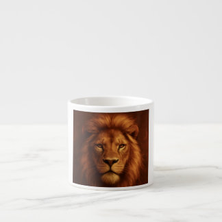 Courage & Faith Lion Mug Espressomugg