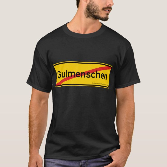 Courage gegen GutMenschen! ;) T-shirt (Framsida)