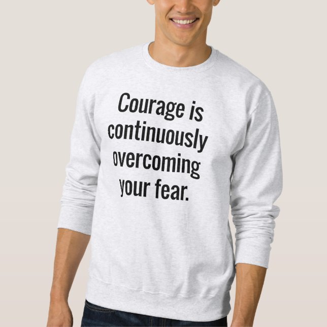 Courage Manar Basic Sweatshirt (Framsida)