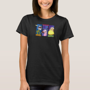 Courage The Cowardly Dog Grupp Paneler T Shirt
