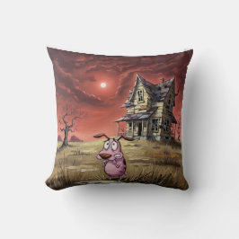 Courage the cowardly dog pillow kudde