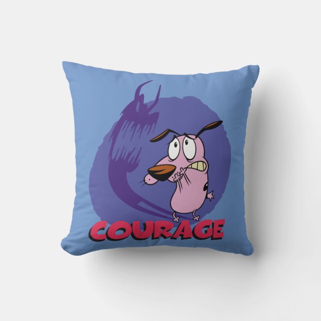 Courage the Cowardly Dog | Shadow Graphic Kudde (Framsida)