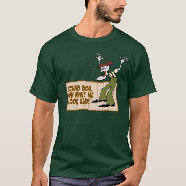 Courage the Cowardly Dog | You Make Me Look Bad! T Shirt (Framsida)