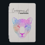 Courageous & Inspired Leopard iPad Smart Cover iPad Mini Skydd<br><div class="desc">Unleash your wild side with this vibrant and empowering ipad cover design. Featuring a rainbow leopard face in bold, vibrant hues and the affirmation "Courageous & Inspired, " this ipad cover radiates strength, creativity, and fearless expression. Perfect for students, entrepreneurs, artists, or anyone on a mission to shine bright and...</div>