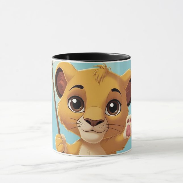 Courageous Little Dog with a Bandage Mugg (Center)