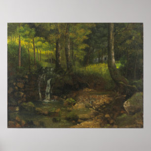 Courbet - Forest Poster
