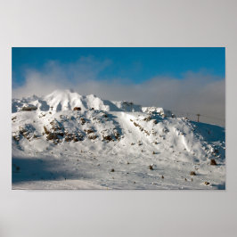 Courchevel 1850 3 Valleys Fransk Alperna Frankrike Poster