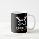 Courchevel Frankrike Ski Resort Vintage Skiing Sno Kaffemugg<br><div class="desc">Courchevel Frankrike Ski Resort Vintage Skiing Snowboarding</div>