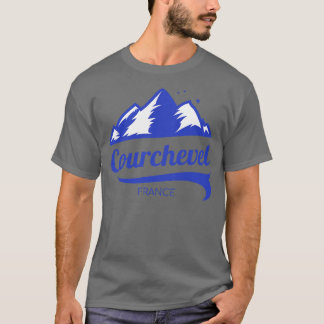 Courchevel ski Savoie Frankrike 1 T Shirt