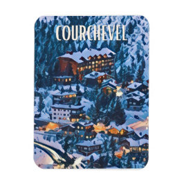 Courchevel Station de ski Magnet