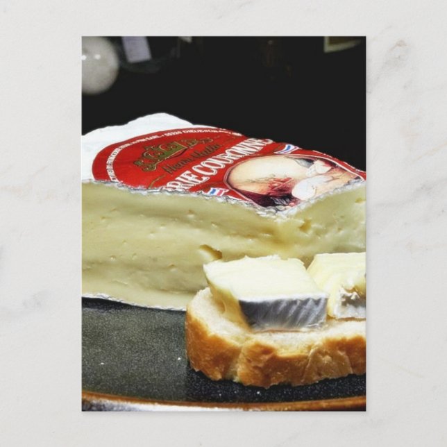 Couronne Brie Cheese Vykort (Framsida)