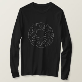 Couronne élégante et arrondie pour les fêtes t shirt