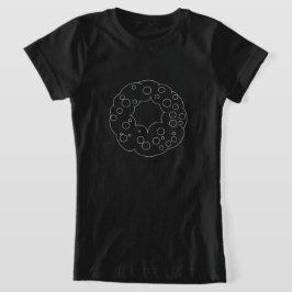 Couronne élégante et arrondie pour les fêtes t shirt