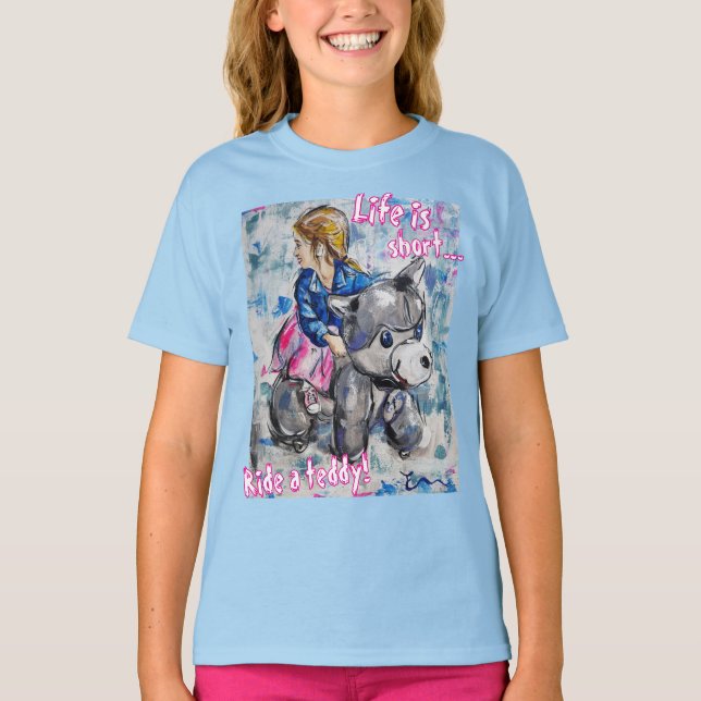 Course à toutou t shirt (Framsida)