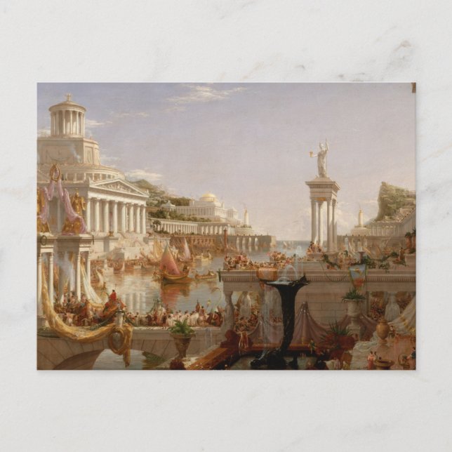 Course of Empire: The Consummation, Thomas Cole Må Vykort (Framsida)