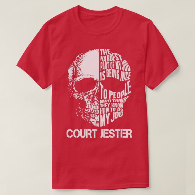 Court Jester T Shirt (Design framsida)