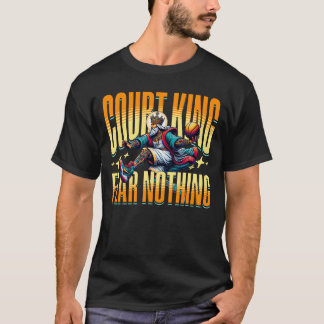 Court Kung fruktar ingenting - Basketball T-Shirt