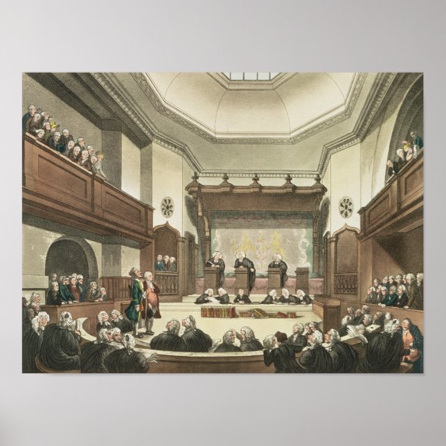 Court of Common Pleas, Westminster Hall Poster (Framsidan)