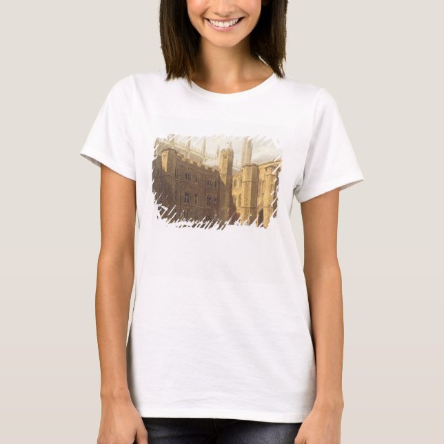 Court of Kung College, Cambridge, från "The Hist" T Shirt (Framsida)