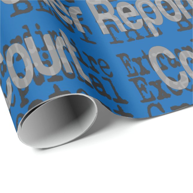 Court Reporter Extraordinaire Presentpapper (Rullad Hörn)