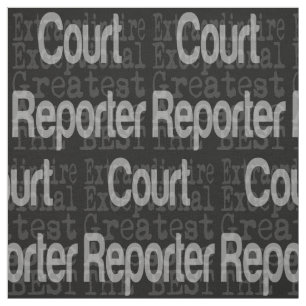 Court Reporter Extraordinaire Tyg