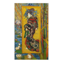 Courtesan efter Eisen av Van Gogh 1887
