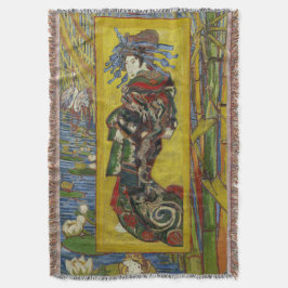 Courtesan efter Eisen av Vincent Van Gogh Mysfilt