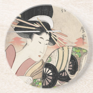 Courtesan Ichikawa of Matsuba Establishment Underlägg