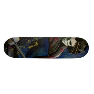 Courtesan och Samisen Mini Skateboard Bräda 18,7 Cm