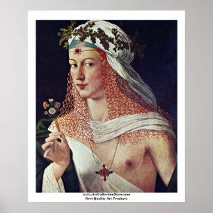 Courtesan (Porträtt i Lucrezia Borgia?) Poster