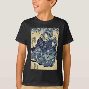 Courtesanen Hanao av Ogiya vid Utagawa, Kuniyoshi Tröja