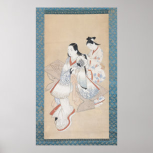Courtesan'sens Coiffure, c.1700-14 Poster