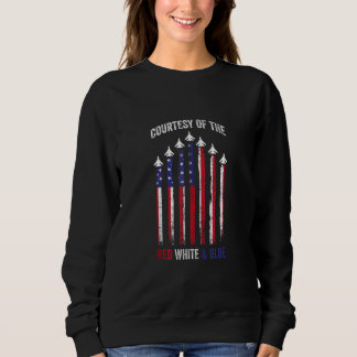 Courtesy Red White och Blue Funny Patriotic Tank T Shirt