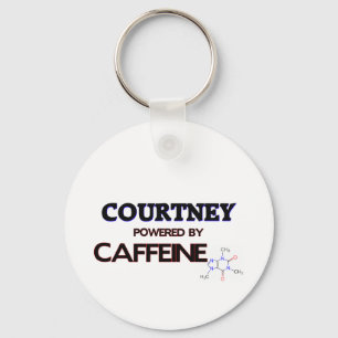 Courtney med koffein nyckelring