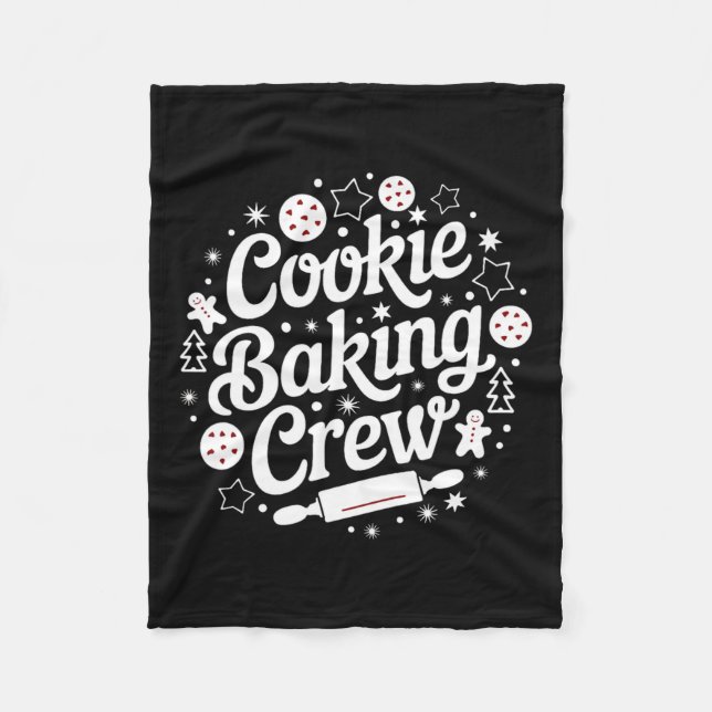 Courtneys kvinnor som matchar Cookie Baking Crew Fleecefilt (Framsidan)