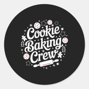 Courtneys kvinnor som matchar Cookie Baking Crew Runt Klistermärke