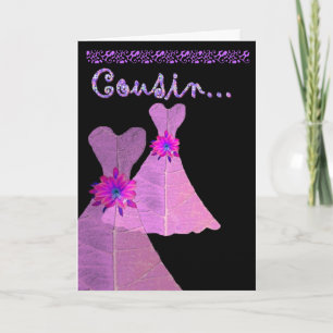 COUSIN Bridesmaid Call ROSA Gown Inbjudan