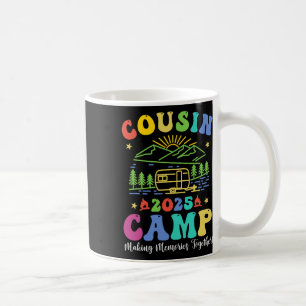 Cousin Camp 2025 Familjesemester Sommar Camping Cr Kaffemugg