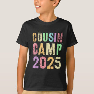 Cousin Camp 2025 Familjeutflykt Sommar Camping Cr T Shirt
