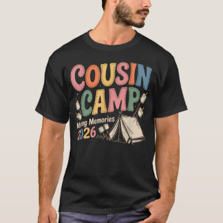 Cousin Camp Crew 2026 Skapar Minnen Familj T Shirt