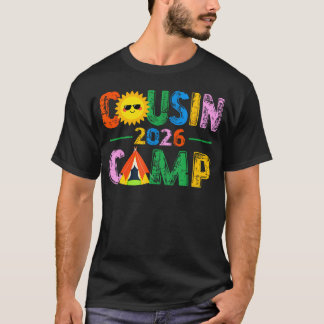 Cousin Camp Crew 2026 Sommarlov Strand T Shirt