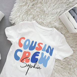 Cousin Crew 4 juli Familjeåterträff Matchande T Shirt
