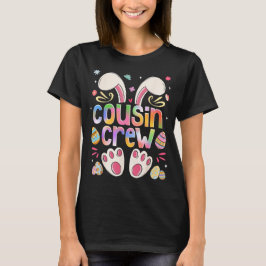 Cousin Crew Bunny Easter Family Matching Boys Girl T Shirt