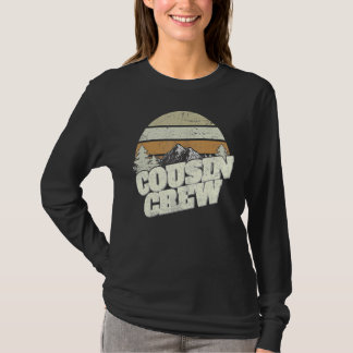 Cousin Crew Camping Outdoor Sunset Summer Camp 1 T Shirt