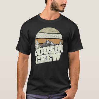 Cousin Crew Camping Outdoor Sunset Summer Camp 1 T Shirt