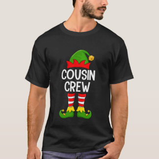 Cousin Crew Elf Xmas Family Matching Elf Squad Chr T Shirt