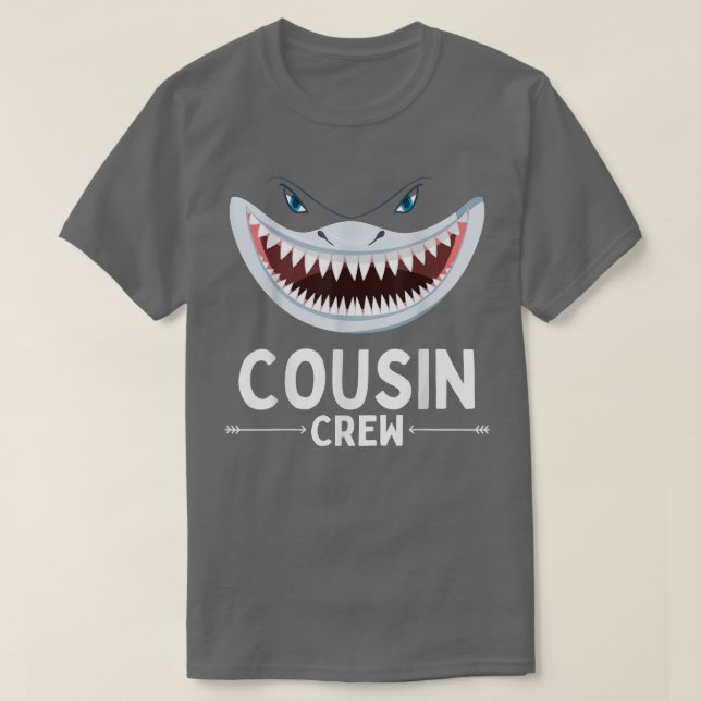 Cousin Crew Family Reunion Matching Group Cute Sha T Shirt (Design framsida)