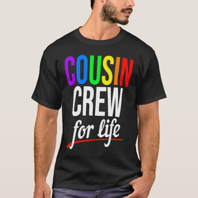 Cousin Crew For Life Family Cousin Matching for Bo T Shirt (Framsida)