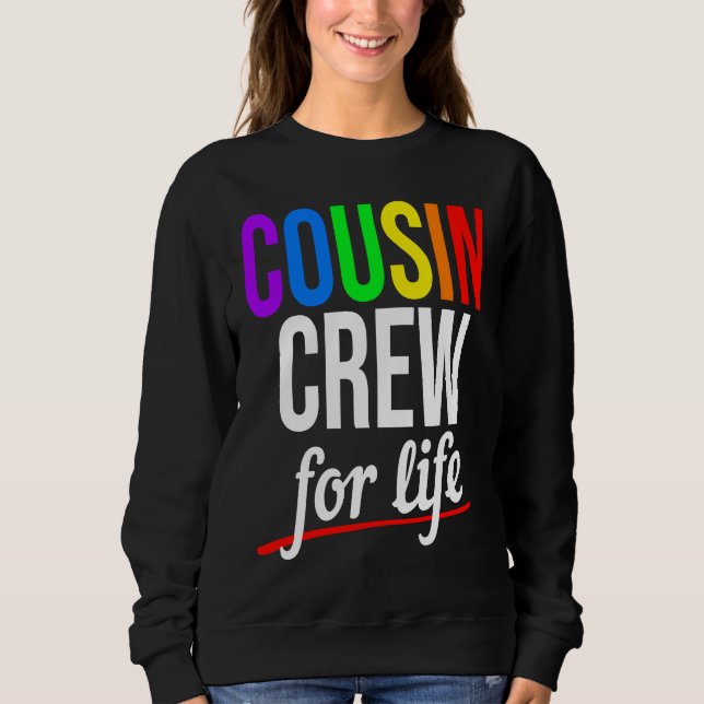 Cousin Crew For Life Family Cousin Matching for Bo T Shirt (Framsida)